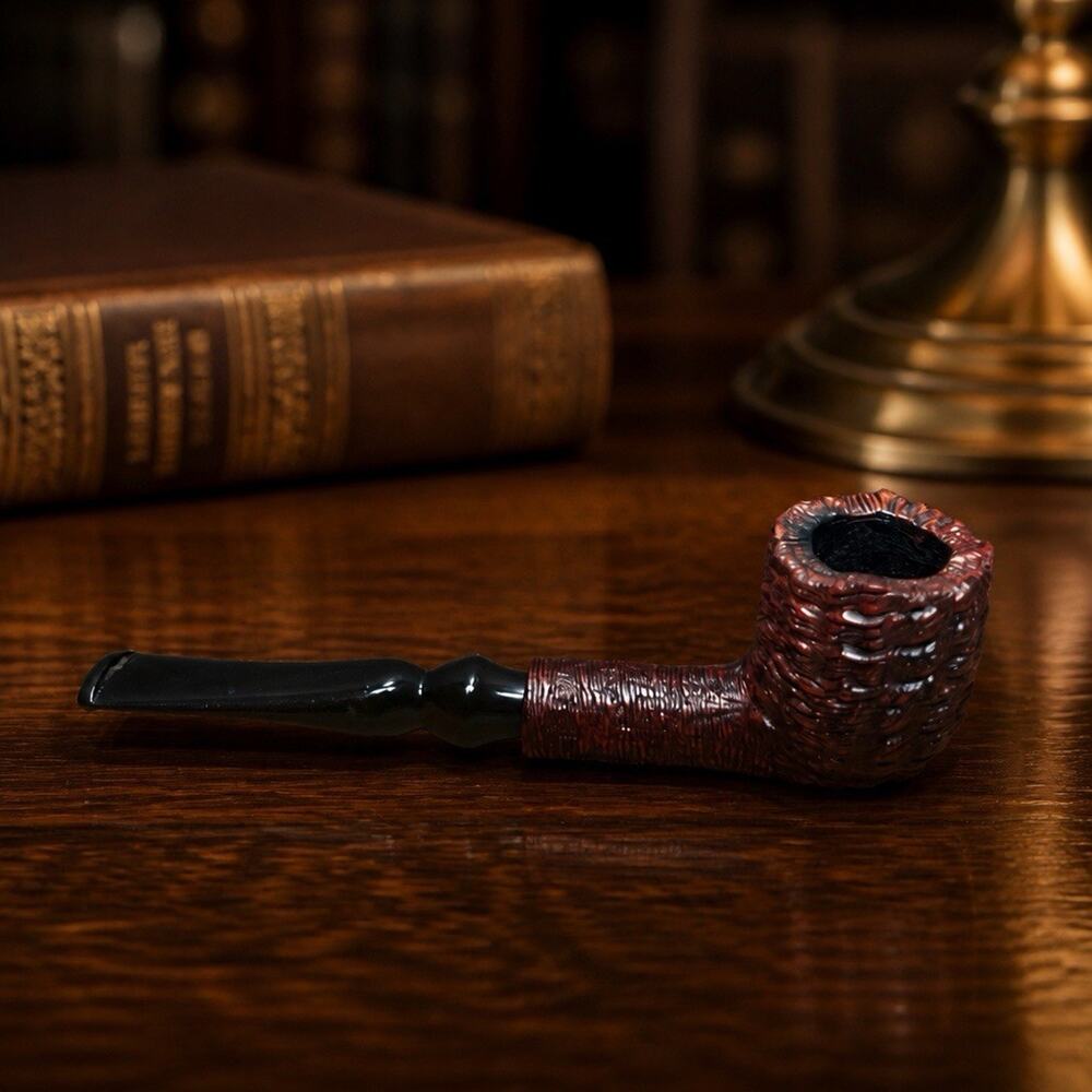 Savinelli Made In Italy Smoking Rustic Pipe “ NICE “